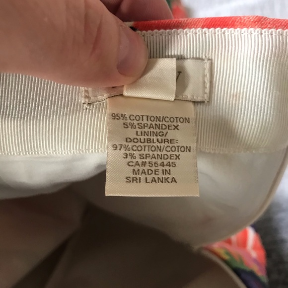 J.Crew Garden Floral No.2 Pencil Skirt 4 - Picture 7 of 7